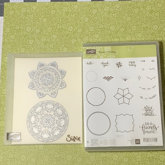 Stampin’ Up! Eastern Beauty stamp set and Eastern Medallions Thinlit Dies - Picture 1 of 6